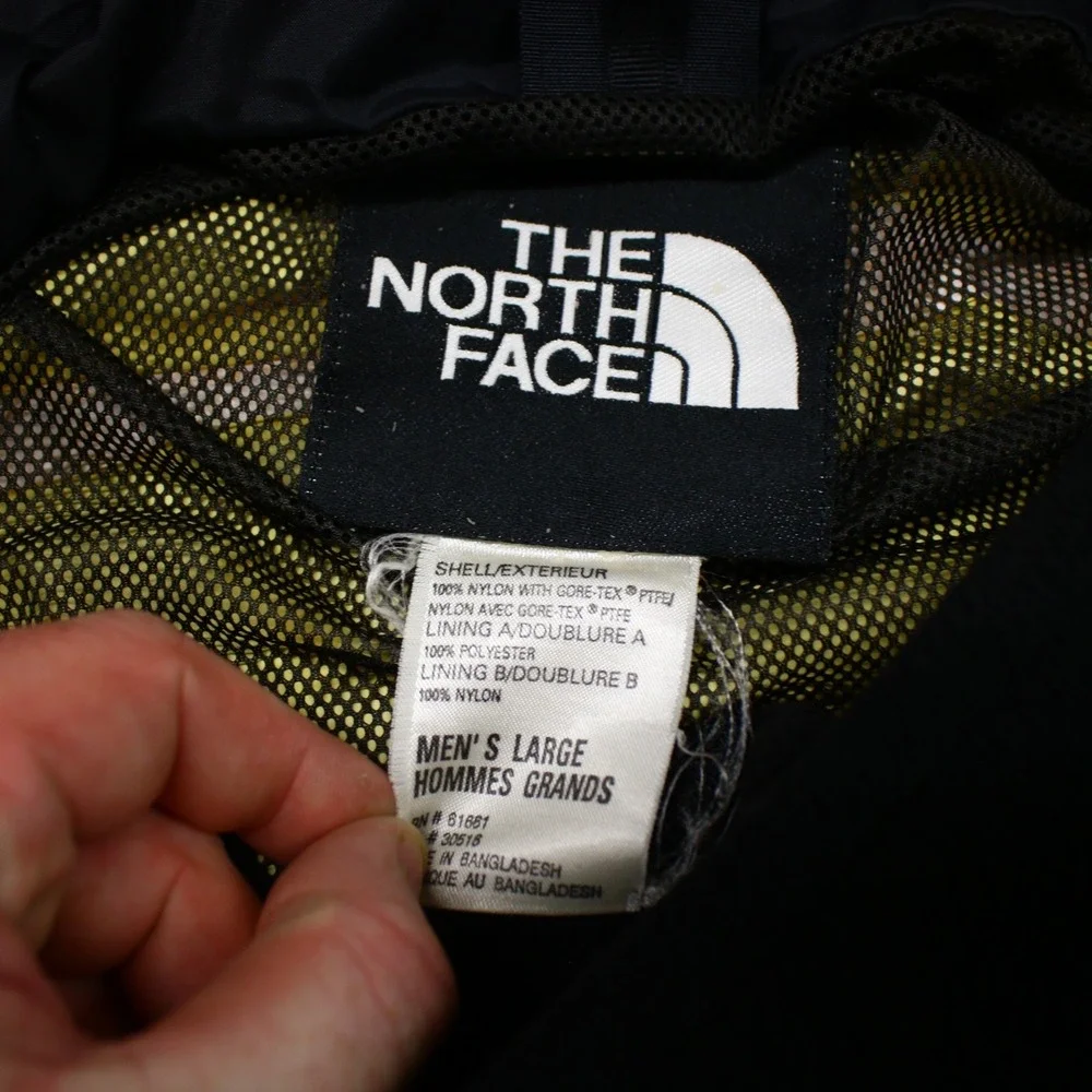 Vtg 90s The North Face Mountain Light Jacket Summit Gold Gore Tex Polartec Sz L